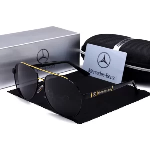 For Mercedes Benz A B C E S V Class GLB GLC GLE AMG Pilot SLK SLC ML Car High Men Anti Glare Driver Polarized Sunglasses