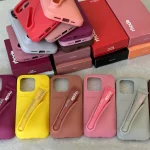 Rhode Lip Gloss Case for iPhone 15 16 17 ProMax 12 13 14 Air Pro Max Plus Lipstick Holder Phone Cover - Image 2