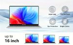 FUNYET 16 Inch Laptop Computer, Gaming Laptop, Intel 12th Gen N95 Processor(up to 3.4GHz), FHD 1920 * 1200, 180 Angle Opening, Fingerprint Unlock, Backlit Keyboard - Image 14
