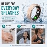 Smart Ring for Women & Men, Sleep and Fitness Tracker with Step, Distance and Calorie Monitoring, Exercise Records, Remote Camera Control, IP68 Waterproof Activity Ring, Compatible with iOS & Android - Image 11