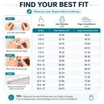 Smart Ring for Women & Men, Sleep and Fitness Tracker with Step, Distance and Calorie Monitoring, Exercise Records, Remote Camera Control, IP68 Waterproof Activity Ring, Compatible with iOS & Android - Image 8