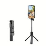 Expandable Selfie Stick for Phones Featuring an Integrated Fill Light, Designed for Professional Live Streaming. This Wireless Remote-Controlled Tripod Rotates 360° And Is Perfect for Hiking, Travel, Vlogging, And Outdoor Activities - Image 5