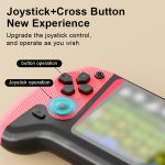 1pc Retro Handheld Gaming Console, 3.5-inch Large Screen, ABS Material, Rechargeable Lithium Polymer Battery, Red/Blue/White, Handheld Gaming Device Christmas Gift - Image 5