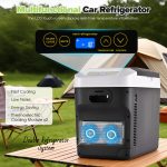 ADVWIN 12V Car Refrigerator Cooler And Warmer 23 Quart/31 Quart Portable Electric Car Cooler with 12/24 Volt DC And 120V AC, Plug in Thermoelectric Fridge for Camping, RV, Fishing - Image 6