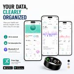 Smart Ring for Women & Men, Sleep and Fitness Tracker with Step, Distance and Calorie Monitoring, Exercise Records, Remote Camera Control, IP68 Waterproof Activity Ring, Compatible with iOS & Android - Image 6