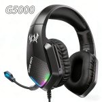 G9000 Gaming Headset, Surround Stereo Gaming Headphones with Noise Cancelling Mic, LED Lights & Soft Memory Earmuffs for PS5/ PS4/ Xbox One/Switch/PC Mac Computer Games - Image 8