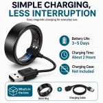 Smart Ring for Women & Men, Sleep and Fitness Tracker with Step, Distance and Calorie Monitoring, Exercise Records, Remote Camera Control, IP68 Waterproof Activity Ring, Compatible with iOS & Android - Image 13