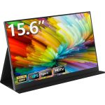HDRinch Portable Monitor, 16;9 15.6-inch 1080p72 NTSC 100 SRGB USB C HDTV Travel External Second Computer Screen HDRinch Portable Monitor Laptop, Gaming for Monito, for iPhone, for Android, PC - Image 5