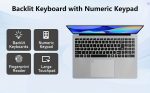 FUNYET 16 Inch Laptop Computer, Gaming Laptop, Intel 12th Gen N95 Processor(up to 3.4GHz), FHD 1920 * 1200, 180 Angle Opening, Fingerprint Unlock, Backlit Keyboard - Image 13