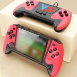 1pc Retro Handheld Gaming Console, 3.5-inch Large Screen, ABS Material, Rechargeable Lithium Polymer Battery, Red/Blue/White, Handheld Gaming Device Christmas Gift - Image 14