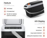 ADVWIN 12V Car Refrigerator Cooler And Warmer 23 Quart/31 Quart Portable Electric Car Cooler with 12/24 Volt DC And 120V AC, Plug in Thermoelectric Fridge for Camping, RV, Fishing - Image 11