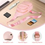 Quilted Sling Backpack Crossbody Bag Adjustable Shoulder Strap Zipper Open and Close Casual Day Bag Suitable for Travel and Everyday Use - Image 15