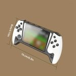 1pc Retro Handheld Gaming Console, 3.5-inch Large Screen, ABS Material, Rechargeable Lithium Polymer Battery, Red/Blue/White, Handheld Gaming Device Christmas Gift - Image 3