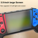 1pc Retro Handheld Gaming Console, 3.5-inch Large Screen, ABS Material, Rechargeable Lithium Polymer Battery, Red/Blue/White, Handheld Gaming Device Christmas Gift - Image 10