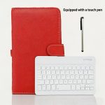 Compact Wireless Keyboard - Full Size, Collapsible, Black Faux Leather, Suitable for Mobile Phones, Tablets, And Laptops, Optional With/Without Stylus Pen - Image 7