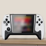 1pc Retro Handheld Gaming Console, 3.5-inch Large Screen, ABS Material, Rechargeable Lithium Polymer Battery, Red/Blue/White, Handheld Gaming Device Christmas Gift - Image 2