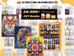 PLR MRR Digital Product Bundle: Coloring Books, Canva Planners, Kids Activities (Digital Download) - Image 10