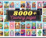 PLR MRR Digital Product Bundle: Coloring Books, Canva Planners, Kids Activities (Digital Download) - Image 15