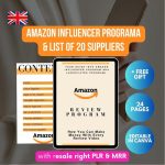 Amazon Influencer Program Guide: Free Suppliers List, Canva Template (PLR & MRR) - Image 2