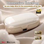 New Senyang New Style True Wireless On-Ear Earbuds Music Non-In-Ear Headset Gaming Couple Earbuds Video TWS HIFI Bass 9D Stereo HD Calling Earphones for Android for Iphone Cellphone Sports Earpieces Smart Headphones for Halloween Day Gift - Image 12