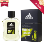 Adidas Pure Game Eau de Toilette for Men, 3.4 Fl Oz Sport Spray, Fresh Citrus & Woody Scent, Active Daytime Fragrance, Performance Boost Cologne