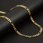 Necklace And, 2pcs/Set, Fashion Romantic Golden Men Women Necklace Jewelry Gift Set - Image 7