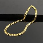 Hip Hop Fashion Luxury Golden NK Unisex Necklace - Image 8