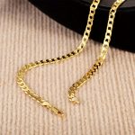Hip Hop Fashion Luxury Golden NK Unisex Necklace - Image 3