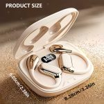 New Senyang New Style True Wireless On-Ear Earbuds Music Non-In-Ear Headset Gaming Couple Earbuds Video TWS HIFI Bass 9D Stereo HD Calling Earphones for Android for Iphone Cellphone Sports Earpieces Smart Headphones for Halloween Day Gift - Image 3