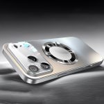 Phone Case - Luxury Titanium-Colored Glass Window Magnetic Wireless Charging Phone Case Compatible with for Iphone 11 12 13 14 15 16 17 Pro Max Air Plus, Shockproof Hard Matte Back Cover, Fully Encasing Camera Lens Protection Phone Case - Image 10