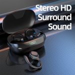 LIFEBEE Wireless Running Earbuds with Earhooks, Wireless Headphones for Sports, Dual-LED Display, Pure Bass Sound, Built-in Microphone - Image 10