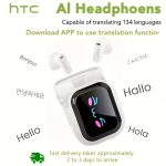 HTC NE20 AI Translator Headset with Real-Time Translation in 131+ Languages, Wireless 6.0 Wireless, Long-Lasting Battery, Touch Control, Smart LCD Screen, Gaming Mode, Compatible with PC/Phone/Tablet - for Travel, Gaming, Business, Everyday Use - Lightweight AI Translation Earbuds, Business Communication, Modern Earbuds, Premium Sound Quality, Multilingual Speakers - Image 6