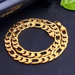 14K Gold Plated Stainless Steel Necklace Chain  Trendy Golden Accessory Is An Ideal Gift Perfect for a Gift - Image 4