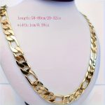 14K Gold Plated Stainless Steel Necklace Chain  Trendy Golden Accessory Is An Ideal Gift Perfect for a Gift - Image 2
