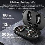 Eloriorz Earbuds Wireless Wireless Open-type Headphones BT5.3 Hanging Earphones HiFi Sound Quality With LED Display Ultra-long Standby 100H Noise Reduction Earphones Built-in Microphone HD Call Earphones, Sports, Running, Talking, Games - Image 7