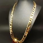 14K Gold Plated Stainless Steel Necklace Chain  Trendy Golden Accessory Is An Ideal Gift Perfect for a Gift