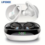 LIFEBEE Wireless Running Earbuds with Earhooks, Wireless Headphones for Sports, Dual-LED Display, Pure Bass Sound, Built-in Microphone - Image 8