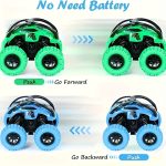 Monster Truck Toy, Mixed Colors, Battery-Free, Manual Operation, Plastic Material, Indoor/Outdoor Family Entertainment And Parent-Child Interaction, Suitable for Boys And Girls, Perfect Easter, Christmas, Halloween, New Year Party Gift - Image 6