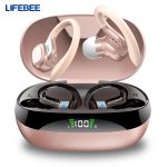 LIFEBEE Wireless Running Earbuds with Earhooks, Wireless Headphones for Sports, Dual-LED Display, Pure Bass Sound, Built-in Microphone - Image 3