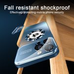 Phone Case - Luxury Titanium-Colored Glass Window Magnetic Wireless Charging Phone Case Compatible with for Iphone 11 12 13 14 15 16 17 Pro Max Air Plus, Shockproof Hard Matte Back Cover, Fully Encasing Camera Lens Protection Phone Case - Image 17