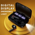 True Wireless Theater Headphones with Digital Display & LED Indicators, Motion-Activated Charging, 9D HIFI Sound, Fingerprint Touch Control, USB-C Charging, Long-Lasting Battery Life for Gaming & Movies, Theater Audio, Modern Headphones, Advanced Technology, Noise Isolation, Movie Lovers - Image 5